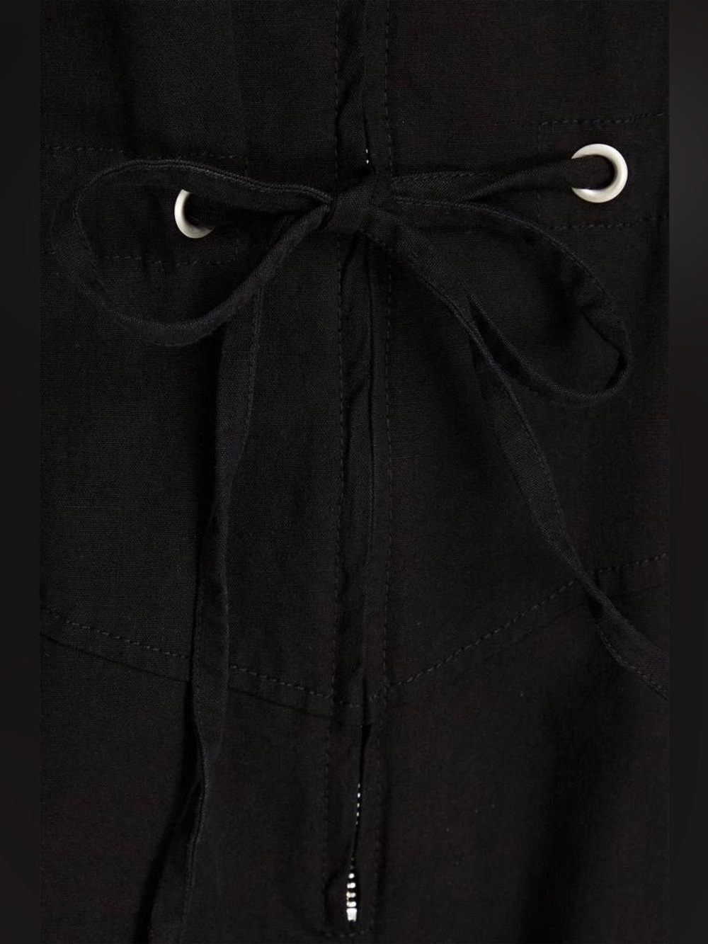 ba&sh Alia cotton-blend canvas jumpsuit - Picture 3 of 9